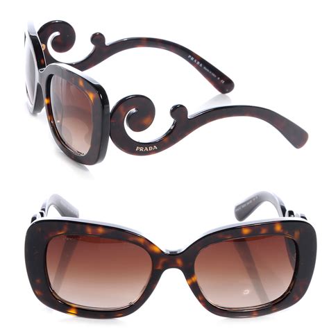 prada spr270|PRADA Tortoise Shell Sunglasses SPR270 .